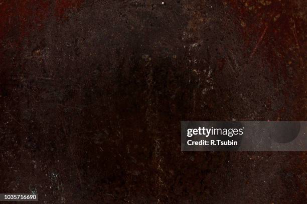 texture of rough metal - cast old iron - ember texture stock pictures, royalty-free photos & images