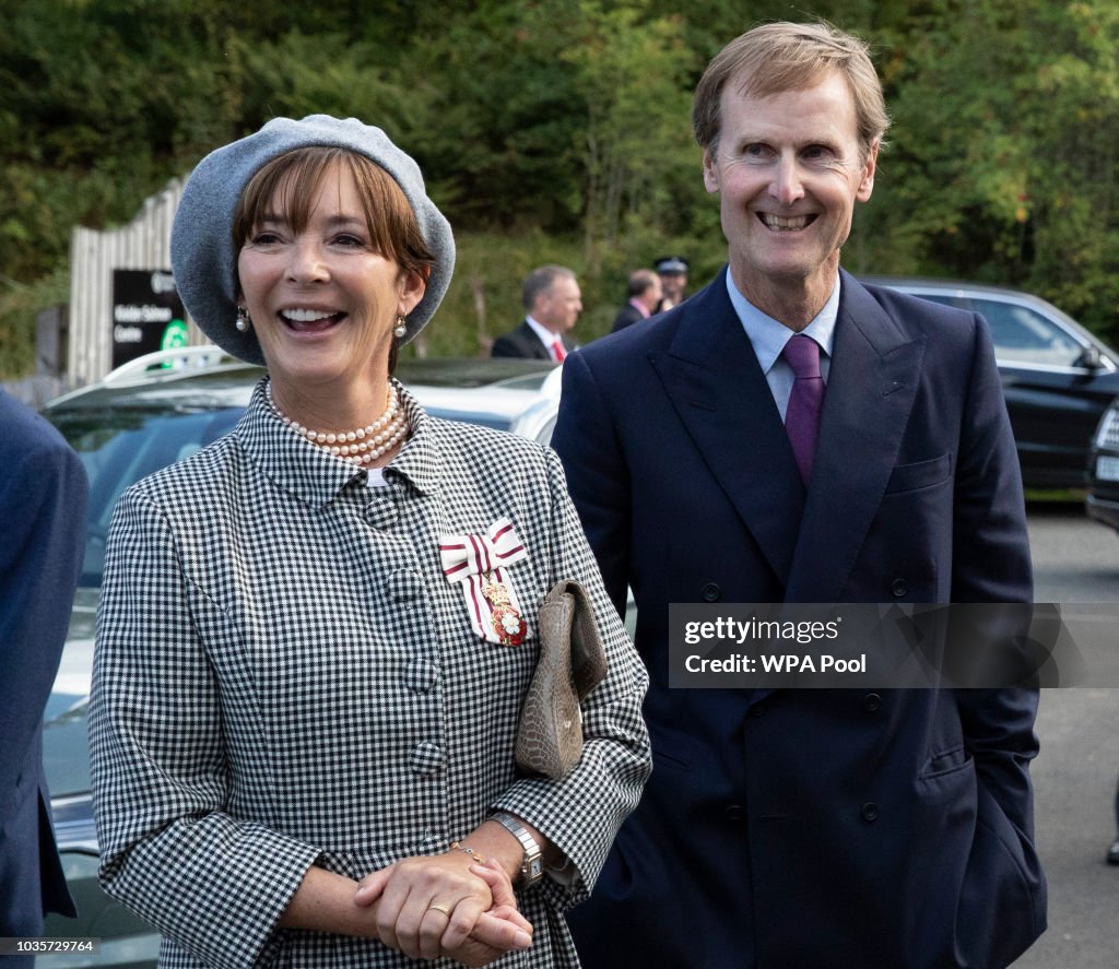 Royal visit to Northumberland