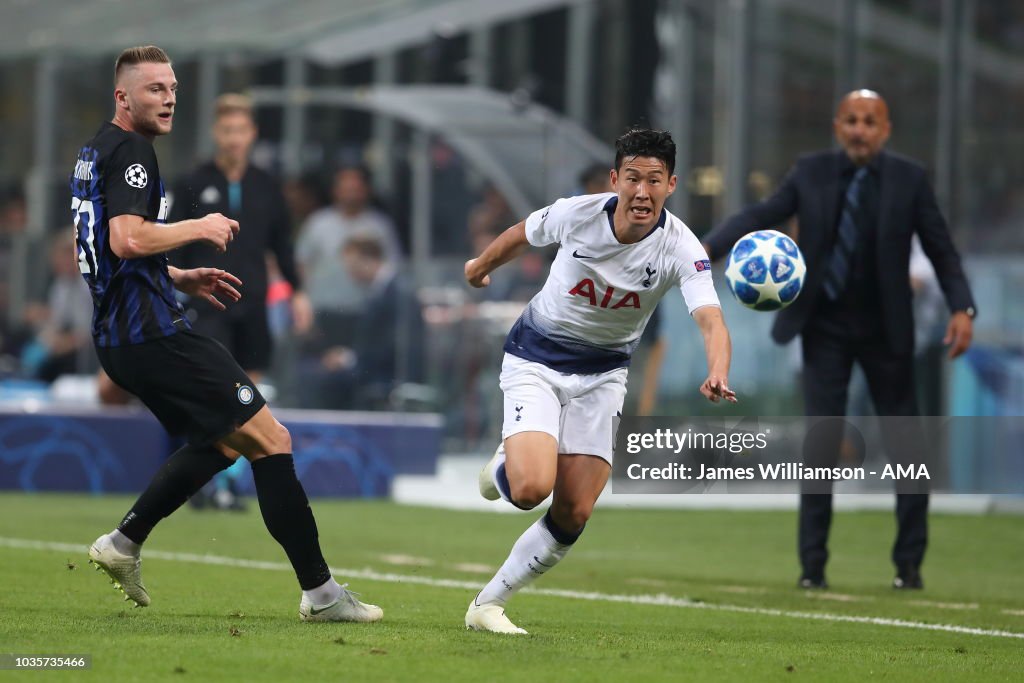 FC Internazionale v Tottenham Hotspur - UEFA Champions League Group B