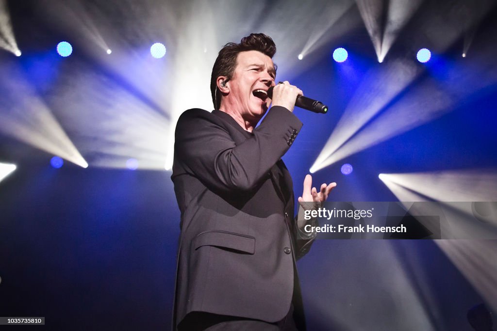 Rick Astley Performs In Berlin