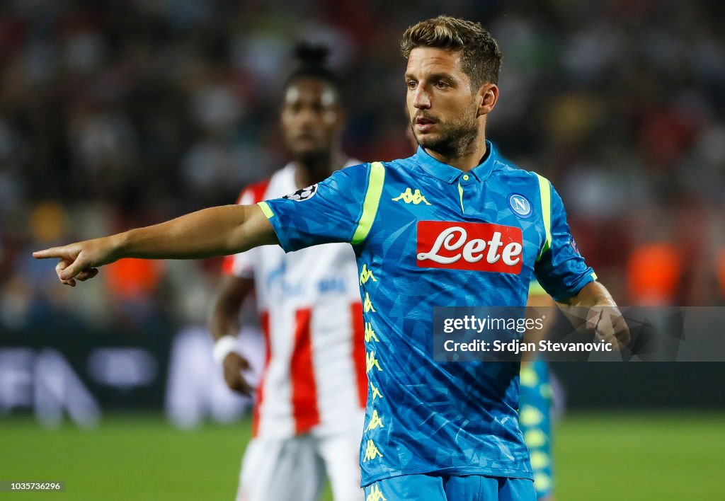 Red Star Belgrade v SSC Napoli - UEFA Champions League Group C