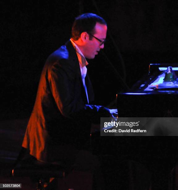 Yaron Herman performs at Nuits Musicales d' Uzes on July 27, 2010 in Uzes, France.