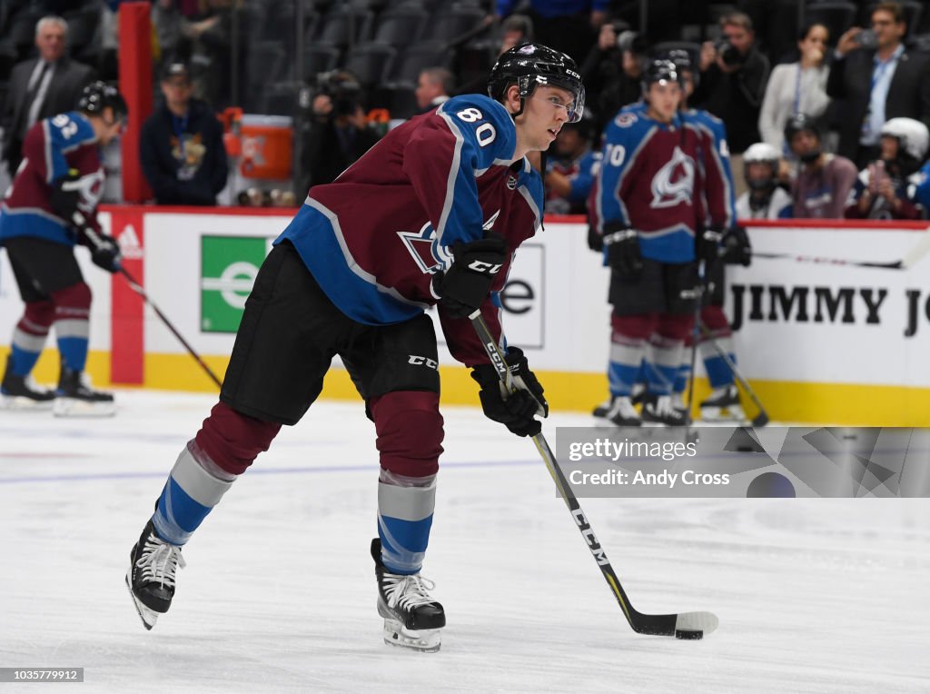 Colorado Avalanche vs Vegas Golden Knights pre-season