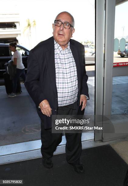 Ben Stein is seen at Los Angeles International Airport on September 18, 2018 in Los Angeles, CA.