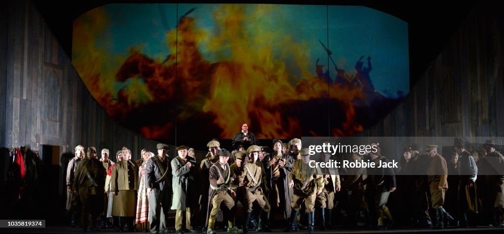 Welsh National Opera's Production Of Prokofiev's War And Peace At The Wales Millennium Centre In Cardiff