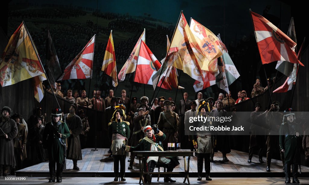 Welsh National Opera's Production Of Prokofiev's War And Peace At The Wales Millennium Centre In Cardiff