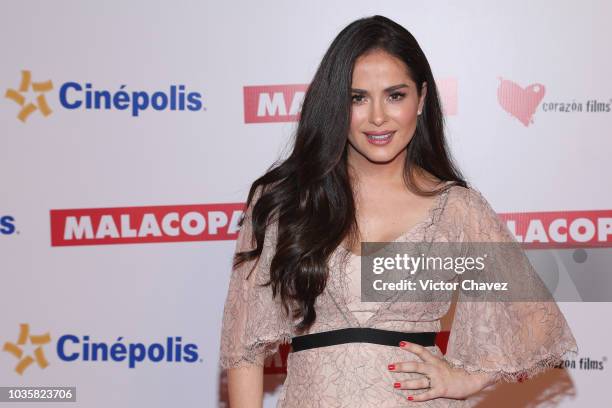 Danna Garcia attends the "Malacopa" Mexico City premiere at Cinepolis Plaza Carso on September 18, 2018 in Mexico City, Mexico.