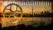 Toronto City Skyline - Long Exposure at Dusk
