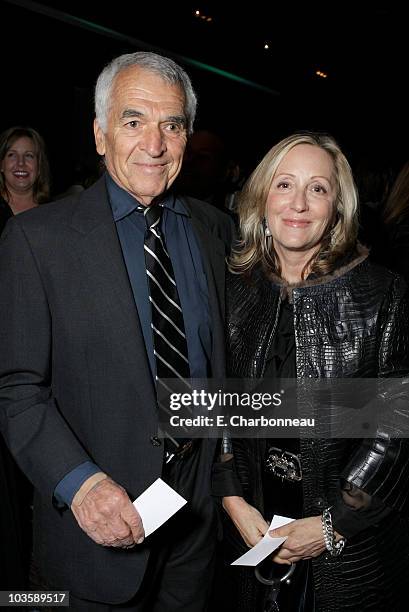 Laura Ziskin and Alvin Sargent at AMC's 22nd Annual American Cinematheque Award at the Beverly Hilton Hotel on October 12, 2007 in Beverly Hills,...