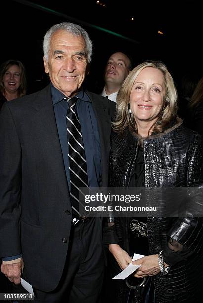 Laura Ziskin and Alvin Sargent at AMC's 22nd Annual American Cinematheque Award at the Beverly Hilton Hotel on October 12, 2007 in Beverly Hills,...