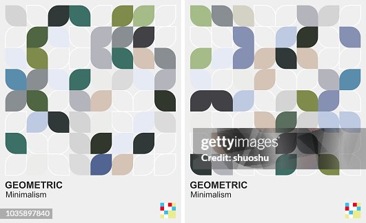 Hoja estilo minimalismo geométrico fondo Hoja estilo minimalismo geométrico fondo