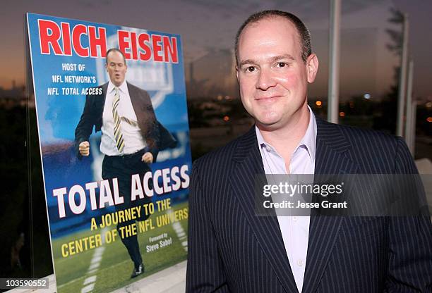 Television personality and Author Rich Eisen at Rich Eisen's "Total Access" Book Release Party at the Sunset Tower Hotel on October 29, 2007 in West...