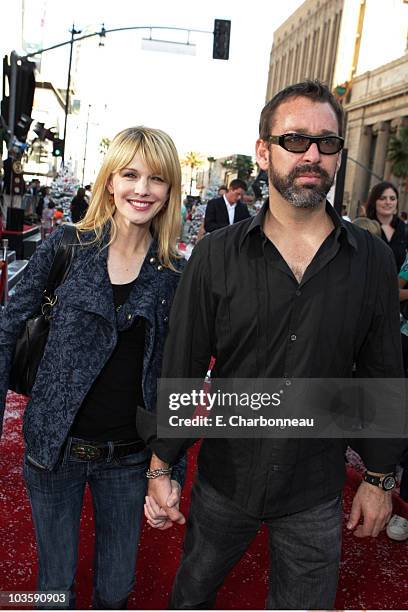 Kathryn Morris and David Barrett at the Premiere of Warner Bros. "FRED CLAUS" at Grauman's Chinese Theatre on November 3, 2007 in Los Angeles,...