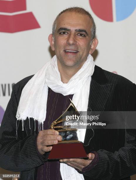 Jose Tillan in the press room at the 8th Annual Latin GRAMMY Awards at Mandalay Bay on November 8, 2007 in Las Vegas, Nevada.