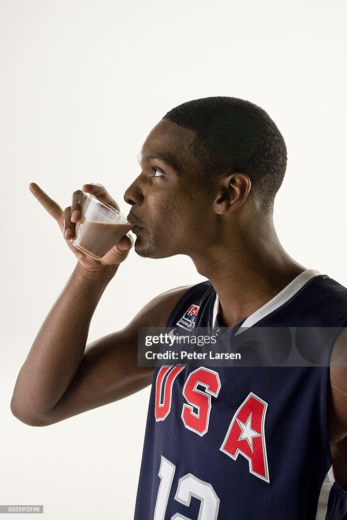 Got Milk? Refuel Photo Shoot With Chris Bosh