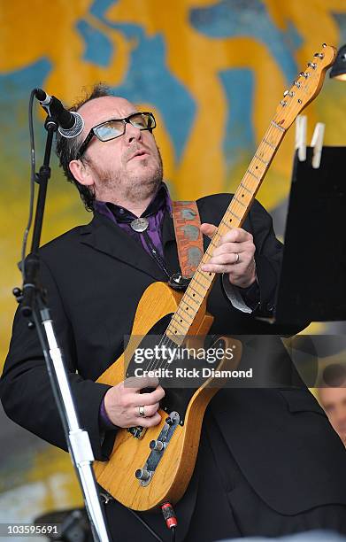 Elvis Costello 2008 Photos and Premium High Res Pictures - Getty Images