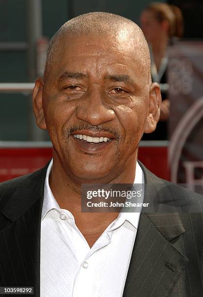 Hall of Famer George Gervin arrives at the 2008 ESPY Awards held at NOKIA Theatre L.A. LIVE on July 16, 2008 in Los Angeles, California. The 2008...