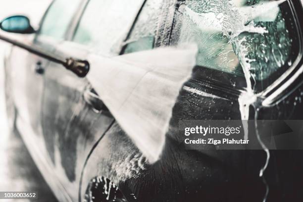 洗車サービス - car wash ストックフォトと画像