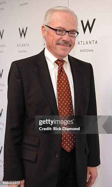 Libertarian Pres. Candidate Bob Barr walks the Purple Carpet and helps celebrate The Grand Opening of W Hotel Atlanta - Midtown on May 29, 2008.