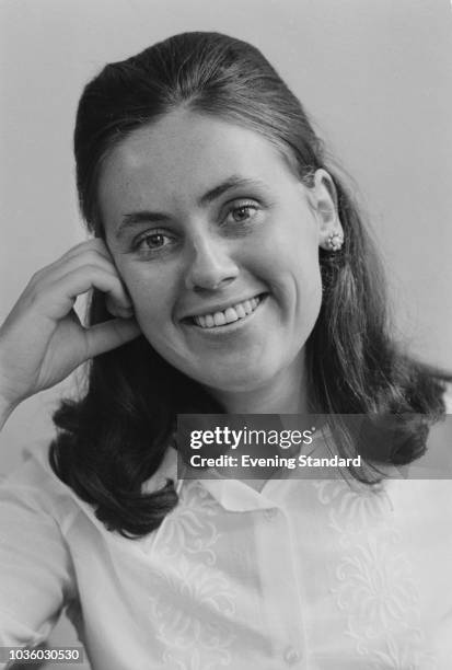 British journalist and fashion critic Suzy Menkes, UK, 16th July 1968.