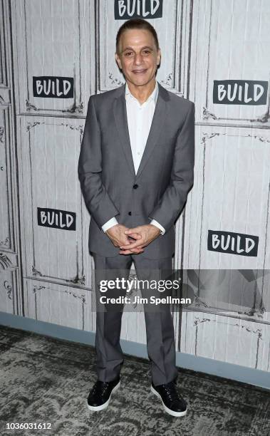 Actor Tony Danza attends the Build Series to discuss "The Good Cop" at Build Studio on September 19, 2018 in New York City.