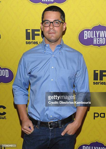 Gideon Yago attends the premiere of "Bollywood Hero" at the Rubin Museum of Art on August 4, 2009 in New York City.