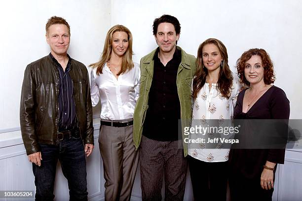 Director Don Roos, actress Lisa Kudrow, actor Scott Cohen, actress Natalie Portman, and author Scott Cohen pose for a portrait during the 2009...