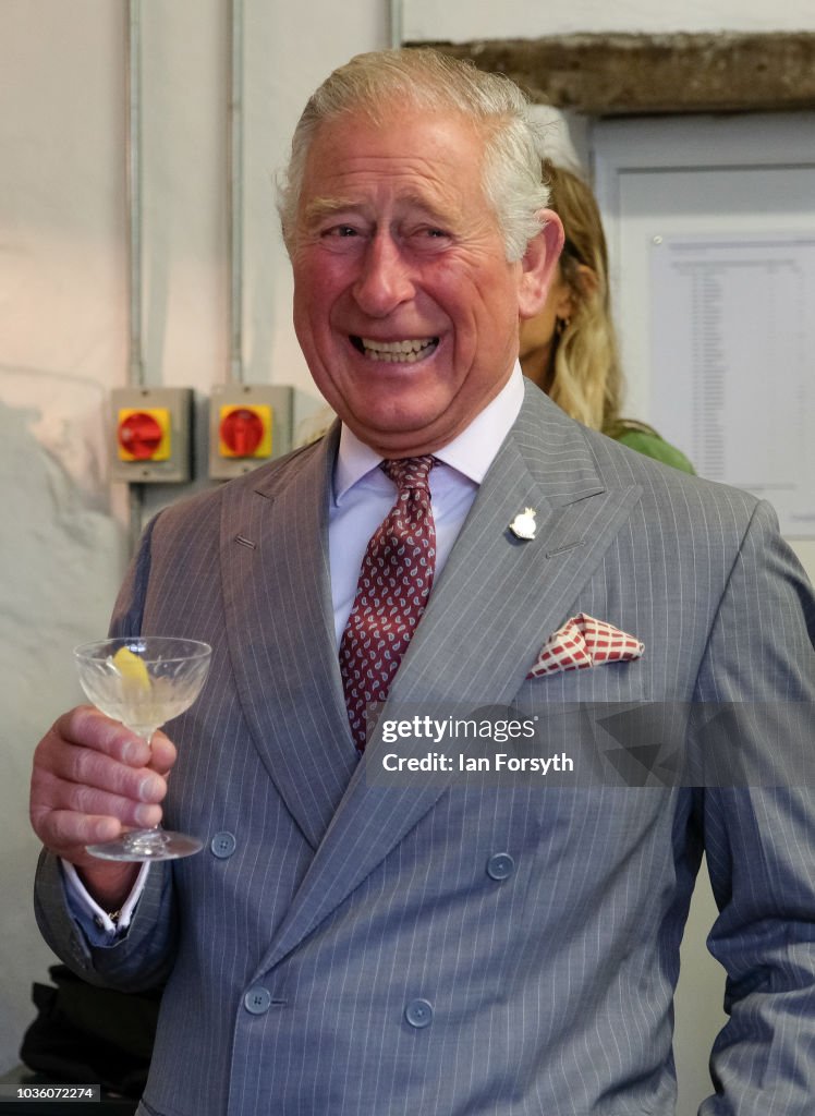 The Prince Of Wales Visits The Moorlands Spirit Company