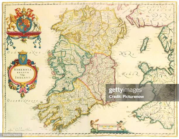 Map of Ireland 1635.