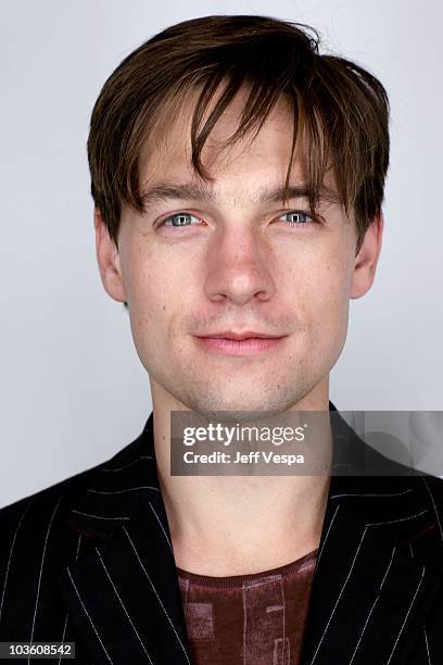 Actor Gregory Smith poses for a portrait during the 2009 Toronto International Film Festival held at the Sutton Place Hotel on September 14, 2009 in...