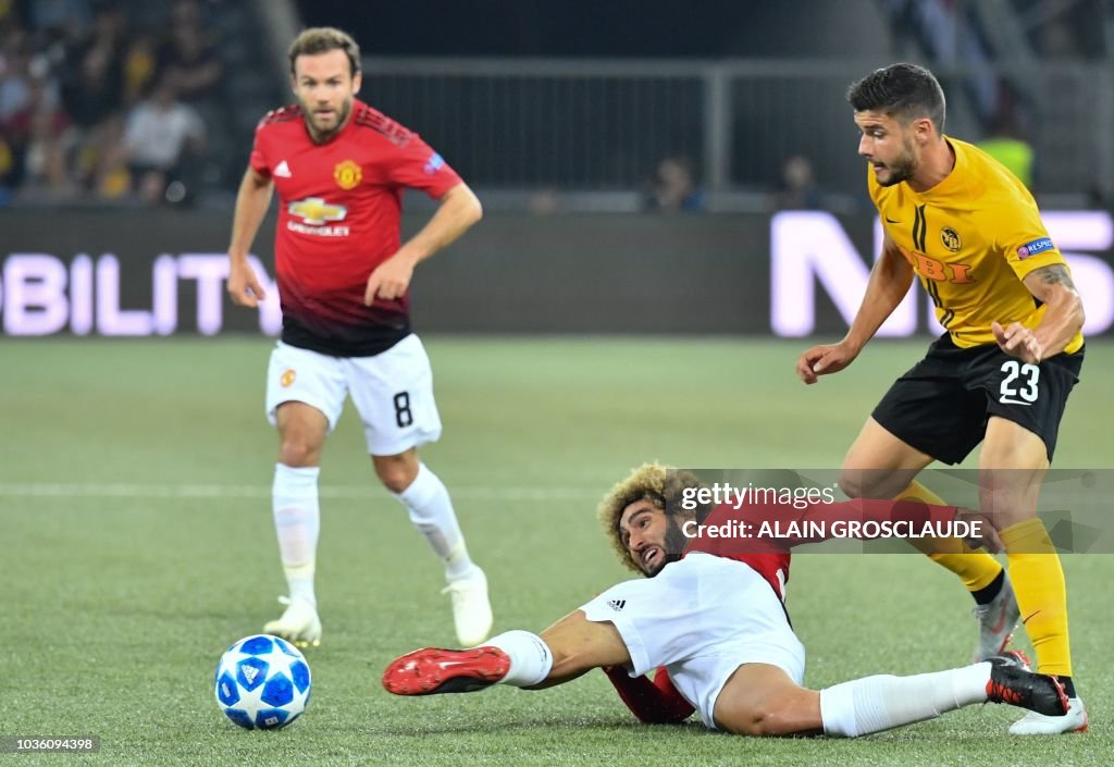 FBL-EUR-C1-YOUNG BOYS-MANCHESTER UNITED