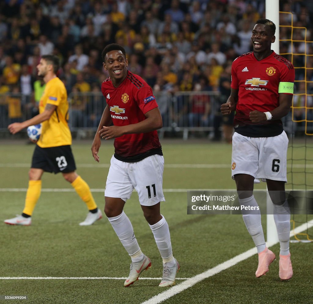 BSC Young Boys v Manchester United - UEFA Champions League Group H