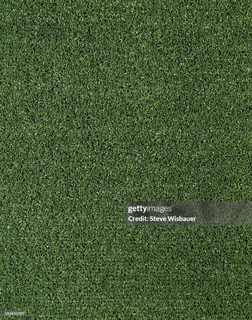 Green artificial  turf