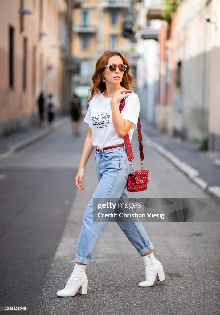 Street Style: September 19 - Milan Fashion Week Spring/Summer 2019