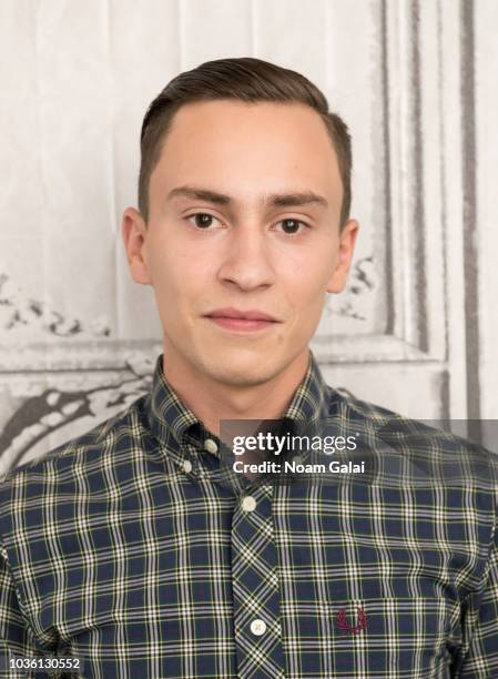 Actor Keir Gilchrist visits Build Series to discuss 'Atypical' at Build Studio on September 19, 2018 in New York City.