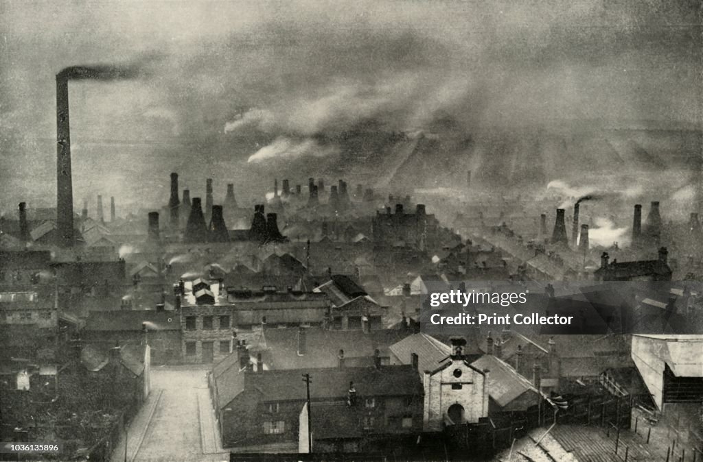 A Factoryscape In The Potteries