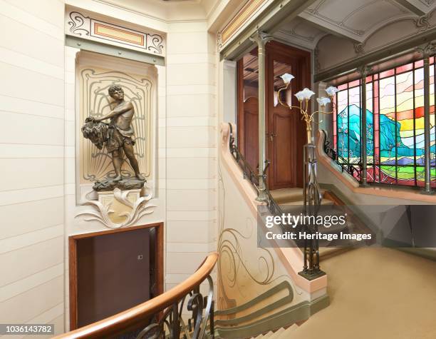 The Hotel Tassel Rue Paul-Emile Jansonstraat, Brussels, Belgium, 2015. The Hotel Tassel is a town house built in 1893-94 by Victor Horta for the...