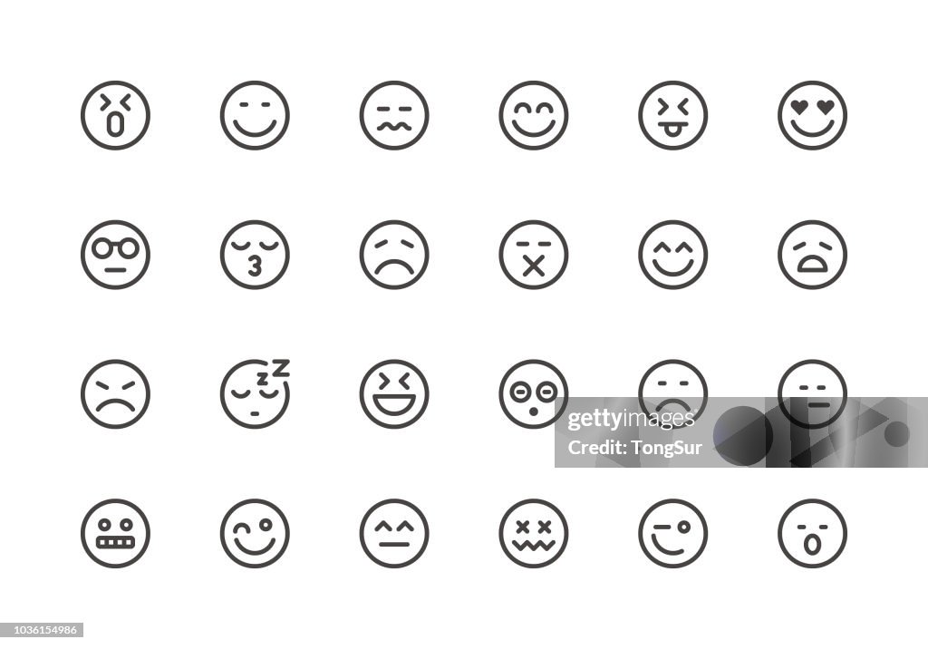 Emoji - Line Icons