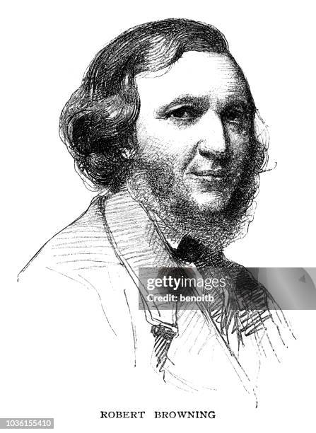 robert browning - robert browning stock illustrations