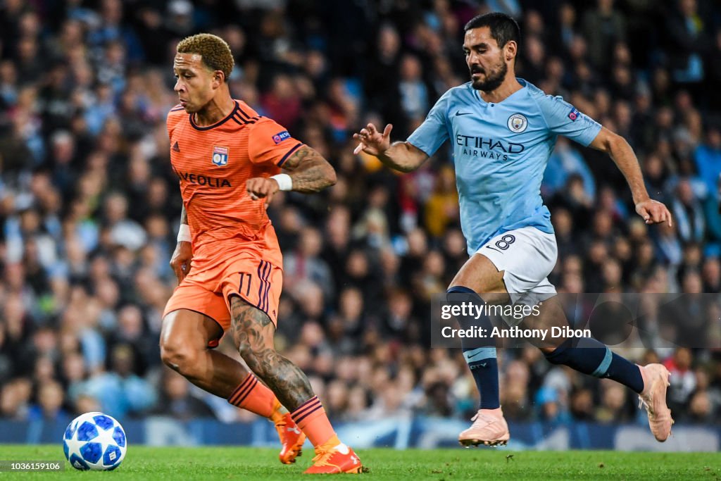 Manchester City v Olympique Lyonnais - Champions League