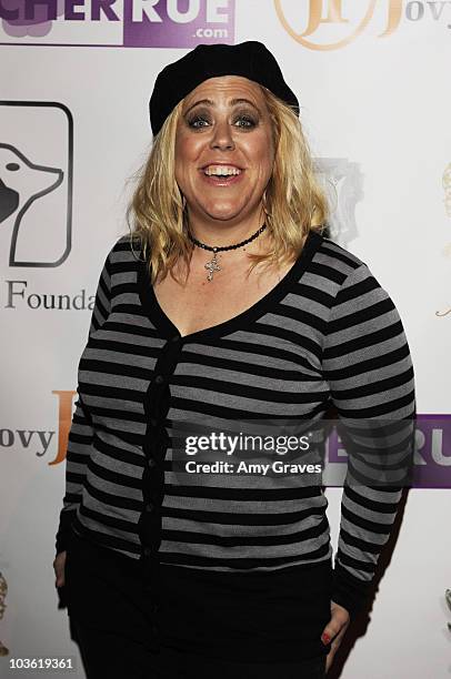 Comedian Karla Guy attends "A Christmas Story" Fashion Benefit for the Amanda Foundation at Club Eleven on December 5, 2009 in Los Angeles,...