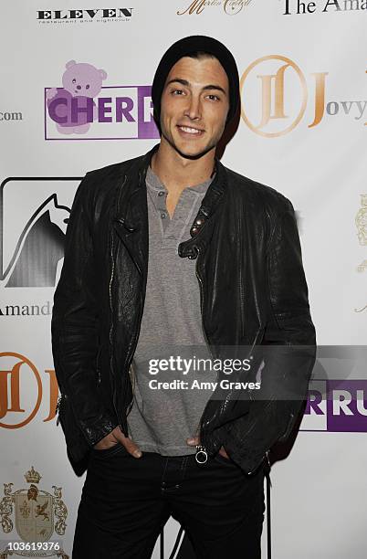 Brandon Trentham attends "A Christmas Story" Fashion Benefit for the Amanda Foundation at Club Eleven on December 5, 2009 in Los Angeles, California.