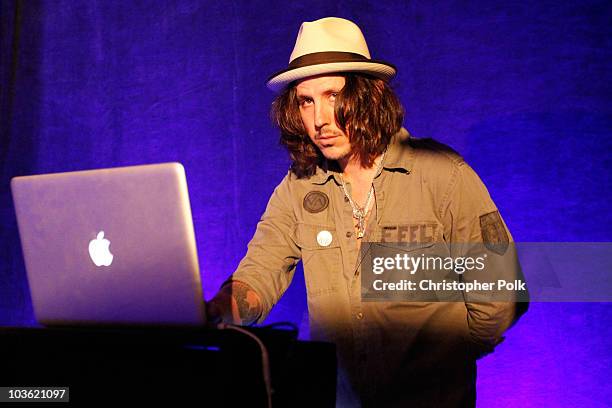 Musician Cisco Adler attends "Learn to Ride" with the Audi Sportscar Experience 2010, presented by Oakley at Infineon Raceway on May 20, 2010 in...