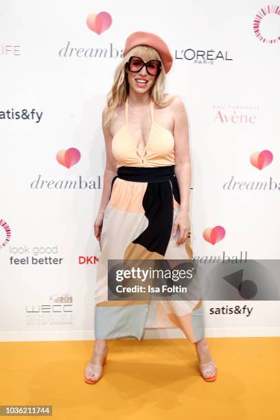 British singer-songwriter Natasha Bedingfield attends the Dreamball 2018 at WECC Westhafen Event & Convention Center on September 19, 2018 in Berlin,...