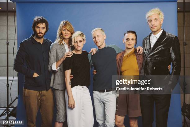 Actors Jim Sturgess, Laura Dern, Kristen Stewart, filmmaker Justin Kelly, writer Savannah Knoop and actor James Jagger from the film 'Jeremiah...