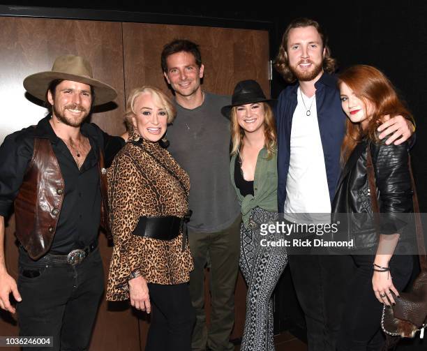 Singer/Songwriters Lukas Nelson & Tanya Tucker, Actor/Director Bradley Cooper with her children Presley Tanita Tucker, Beau Grayson and Layla LaCosta...
