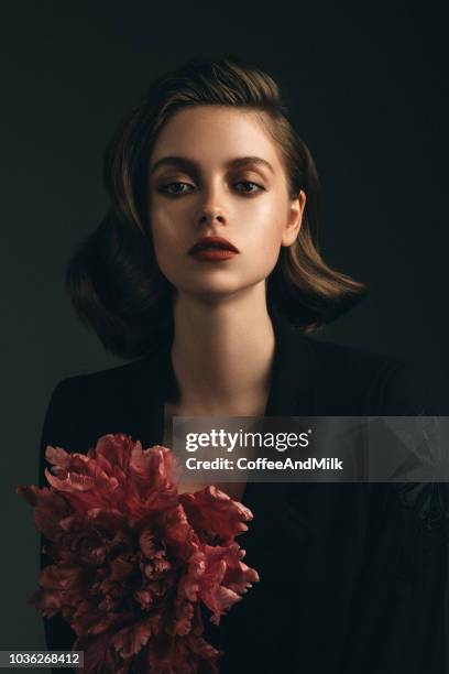 beautiful woman - fine art portrait stock pictures, royalty-free photos & images