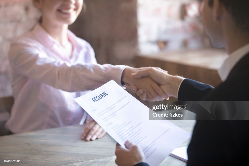 Successfully passed job interview