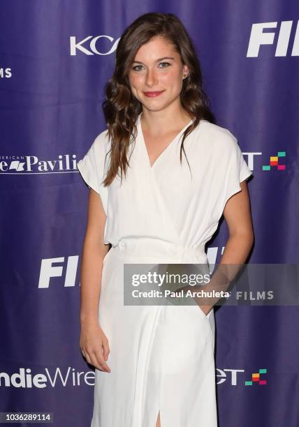 Actress Kennedy Tucker attends the 19th Annual FINE CUT Festival Of Films hosted by KCET at DGA Theater on September 19, 2018 in Los Angeles,...