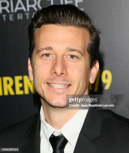 Maximilian Schlossberg attends the premiere of Briarcliff Entertainment's "Fahrenheit 11/9" on September 19, 2018 in Los Angeles, California.